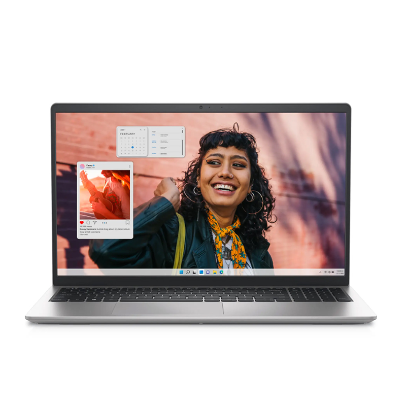 Laptop Dell Inspiron 15 3530, i5-1334U, 16GB, 512GB SSD, 15.6 inch FHD, 3C 41Wh, ax+BT, OfficeHome24, McAfee LS, KYHD, Win 11 Home, Bạc, 1Y, 71053696
