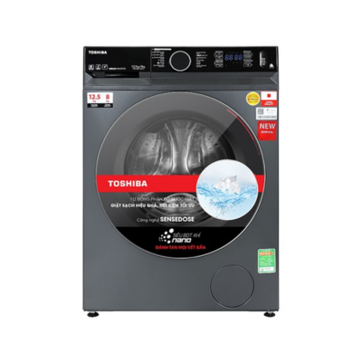 Máy giặt sấy Toshiba Inverter giặt 12.5 kg - sấy 8 kg TWD-BM135GF4V(MG)