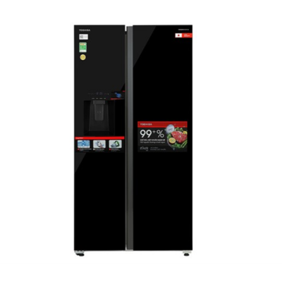 Tủ lạnh Toshiba Inverter 568 lít Side By Side GR-RS755WIA-PGV(22)-XK