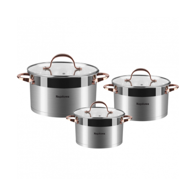 Bộ nồi inox Nagakawa NAG1352
